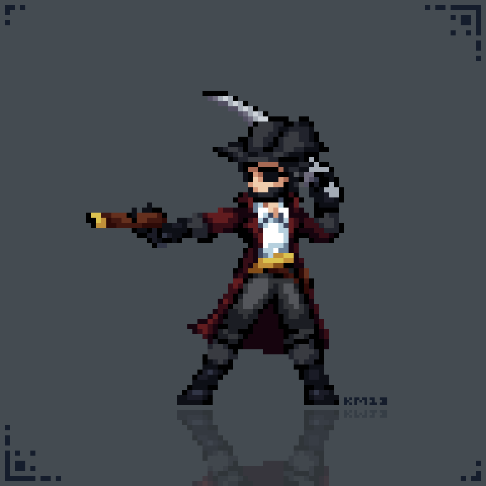 Character Commission - made out of references sent by client